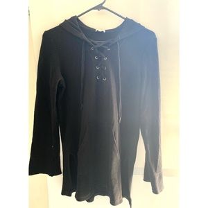 Splendid lace hoodie